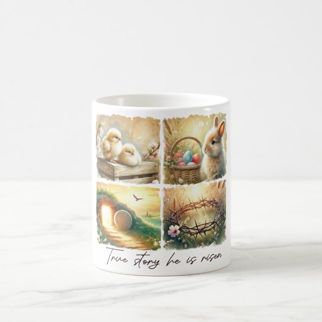 Caneca De Café Páscoa Cristã Inspiradora (Centro)