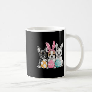 Caneca De Café Páscoa De Cachorro Cachorro Coelho Ovo Páscoa pásc
