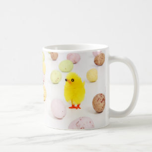 Caneca De Café páscoa de ovos de pintinho