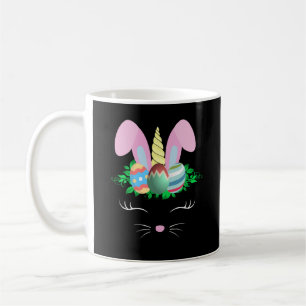 Caneca De Café Páscoa de Unicórnio, presentes de bunnicorn Bunn