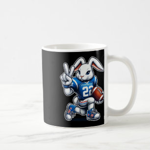 Caneca De Café Páscoa Dia Coelhinho Jogando Futebol Meninas Crian