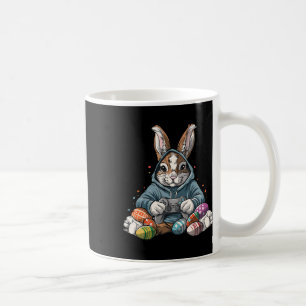 Caneca De Café Páscoa Dia Coelhinho Ovo Engraçado Meninas Criança