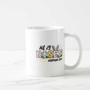Caneca De Café Páscoa Ele Ressuscitou Mateus 28 6 Mulheres Cristã