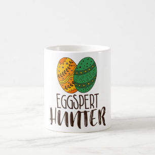 Caneca De Café Páscoa Engraçada Pun Eggspert Cote Dopcccccccccc