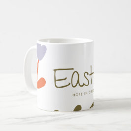 Caneca De Café Páscoa Esperança no Cristo | cristão