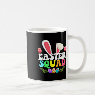 Caneca De Café Páscoa Esquadrão Correspondente A Coelhinhos De Ov