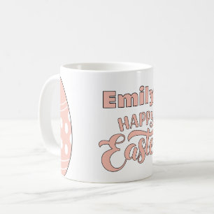 Caneca De Café Páscoa personalizada "Felz pascoa personalizado"