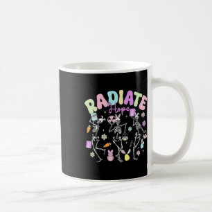 Caneca De Café Páscoa Radiologia Terapêutica de Esqueleto Radiaçã