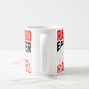 Caneca De Café Páscoa Rambo.