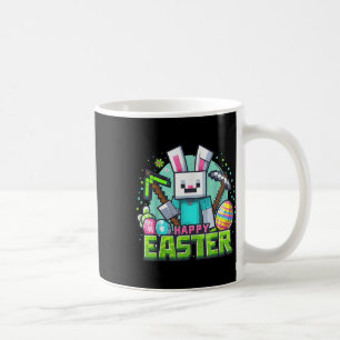 Caneca De Café Páscoa Vídeo Jogo Coelho Ovos Jogo Jogo Homens Jog