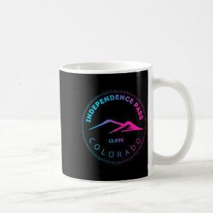 Caneca De Café Passagem Independence elevada montanha colorido ne