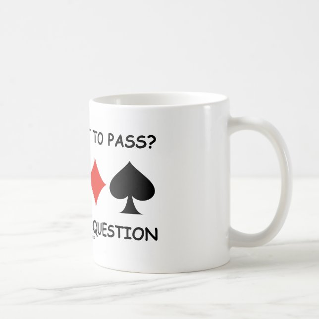 Caneca De Café Passagem ou não à passagem que é a pergunta (a (Direita)