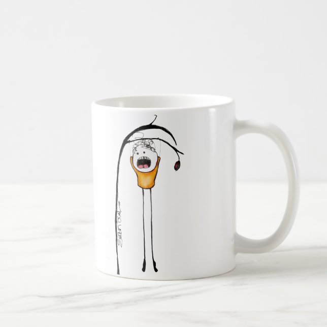Caneca De Café Passando Ao Outono! (Direita)