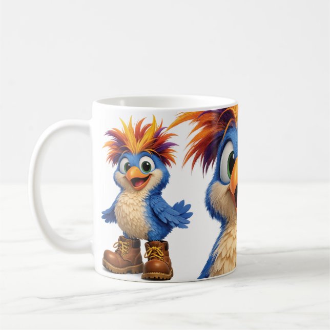 Caneca De Café Passarinho (Esquerda)