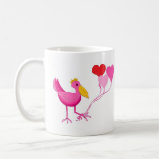 Caneca De Café Passarinho Funky
