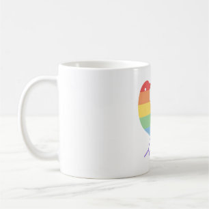 Caneca De Café Pássaro arco-íris