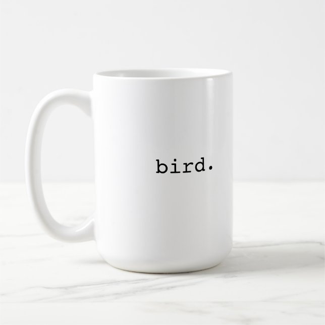 Caneca De Café Pássaro - calão britânico (Esquerda)