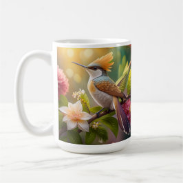 Caneca De Café Pássaro da Fantasia Honeyeater do ouro Detido