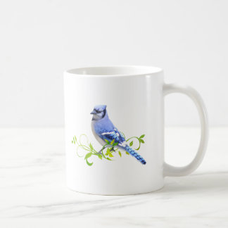 Caneca De Café Pássaro de Jay azul