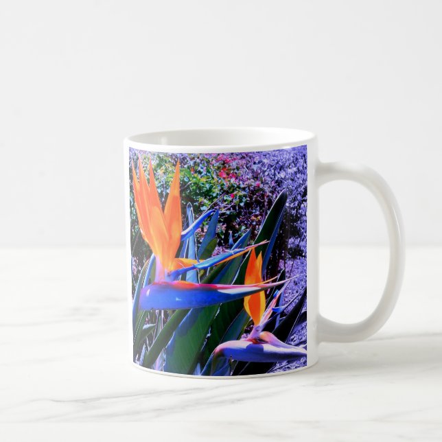 Caneca De Café Pássaro do Paraíso Havaí (Direita)