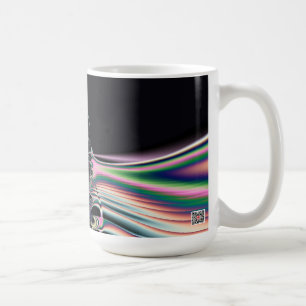 Caneca De Café Pássaro Funky