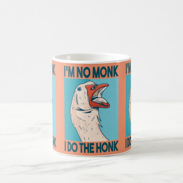Caneca De Café Pássaro Ganso Honk Engraçado (Centro)