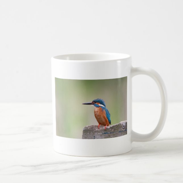 Caneca De Café Pássaro martim-pescador. (Direita)