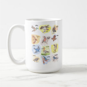 Caneca De Café Pássaro Mug
