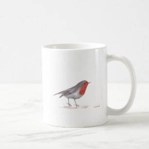 Caneca De Café pássaro Robin
