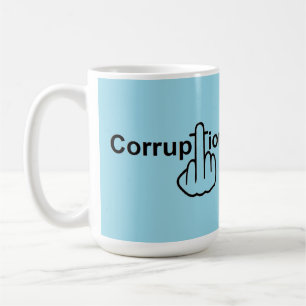 Caneca De Café Pássaros Atirando Corrupção Sujo