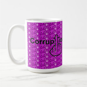 Caneca De Café Pássaros Atirando Corrupção Sujo