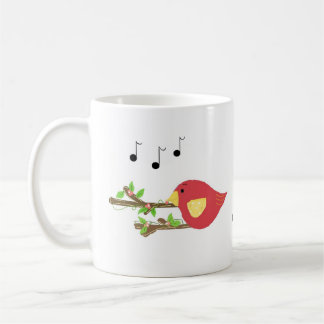 Caneca De Café Pássaros canoros