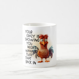 Caneca De Café Pássaros com palavras engraçadas!