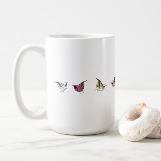 Caneca De Café Pássaros pequenos