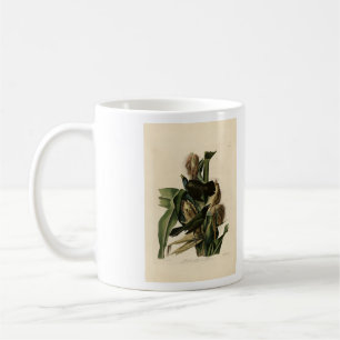 Caneca De Café Pássaros Roxos (Grackle) - Aves da América de Audu