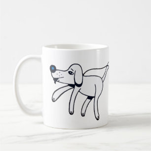 Caneca De Café Passeio, cachorro.