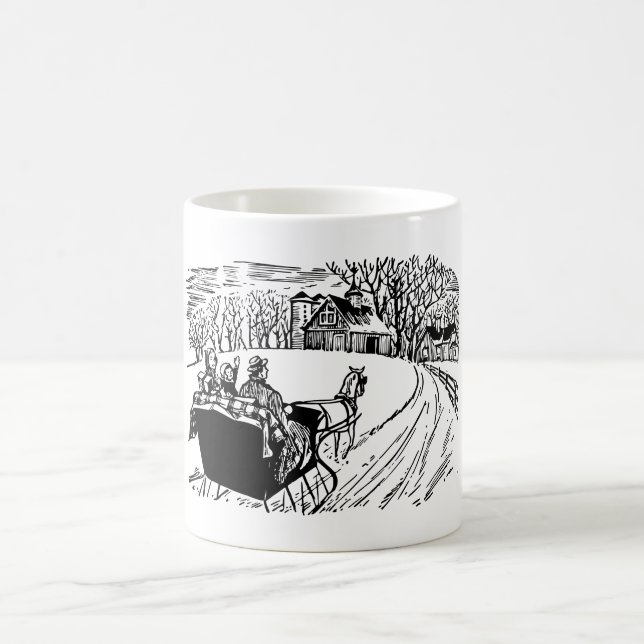 Caneca De Café Passeio de inverno (Centro)