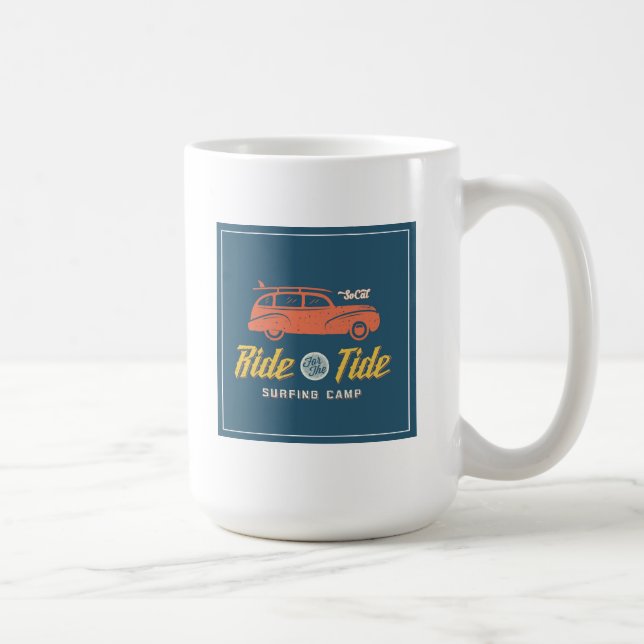 Caneca De Café Passeio de Socal para a maré (Direita)