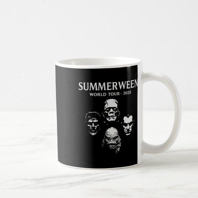 Caneca De Café Passeio Mundial Summerween 2025 Monstros Diversão  (Direita)