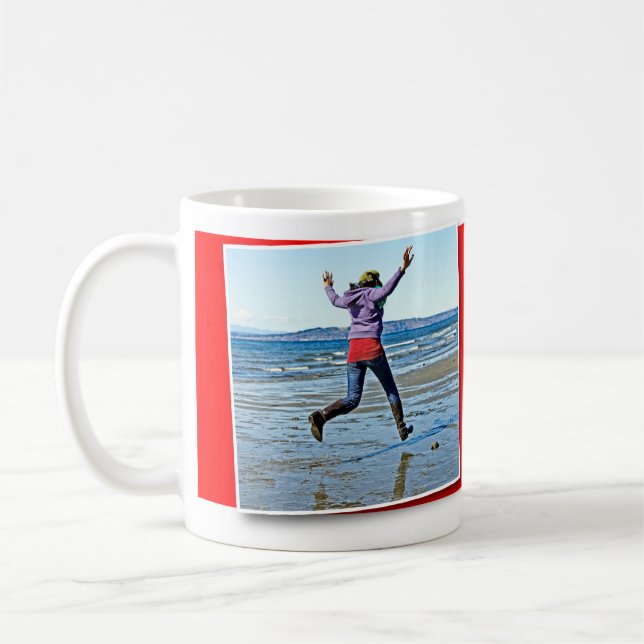 Caneca De Café Passeio na água (Esquerda)