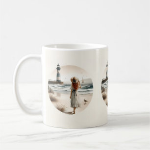 Caneca De Café Passeio pelo Farol à Beira-Mar