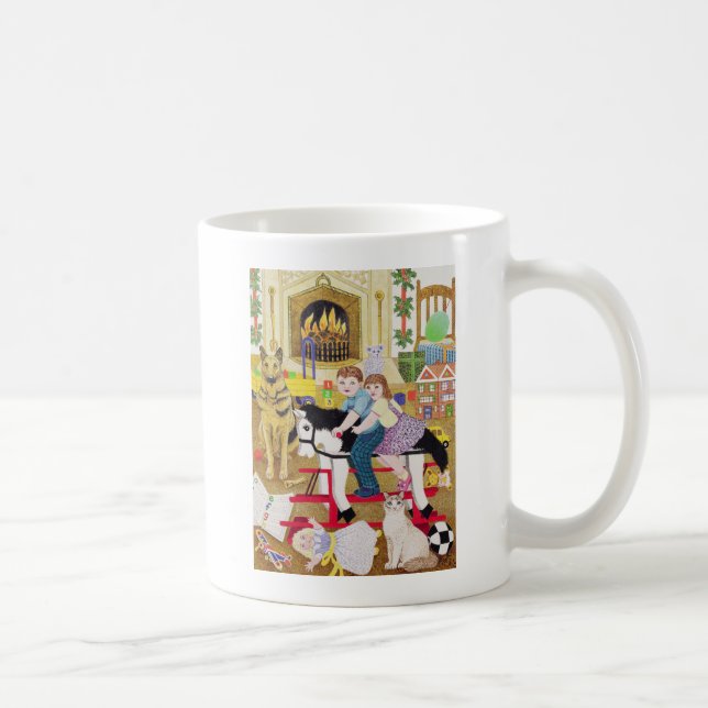 Caneca De Café Passeio-um-Galo-Cavalo (Direita)