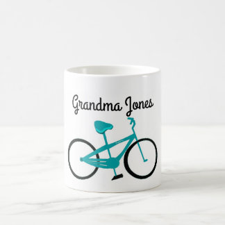 Caneca De Café Passeios de bicicleta da vovó