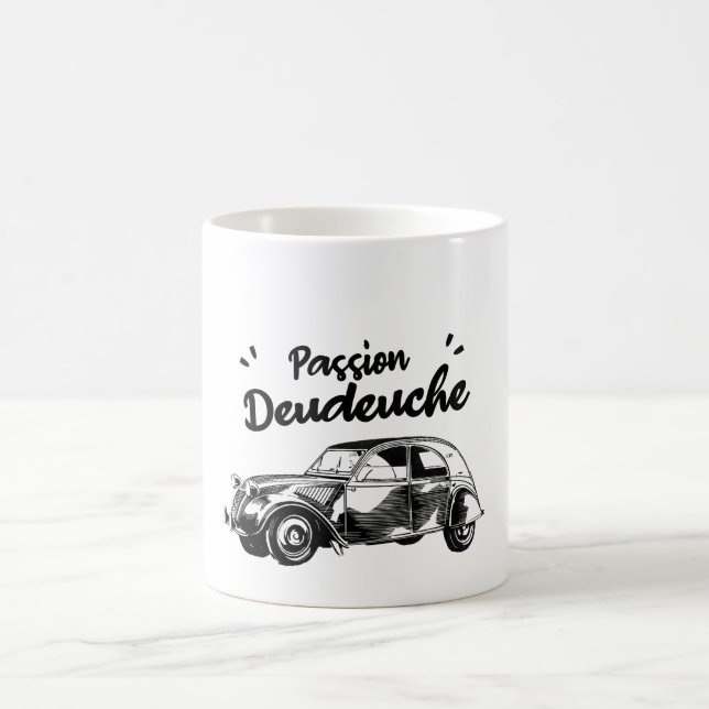 Caneca De Café  Passion deudeuche - 2CV (Centro)