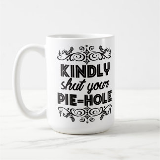 Caneca De Café Passivo Lover Agressivo De Café Silencioso Por Fav