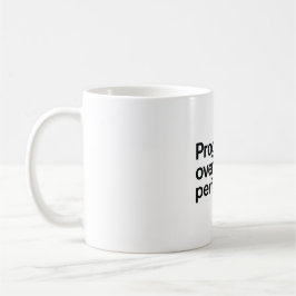 Caneca De Café Passo a Passo em Frente