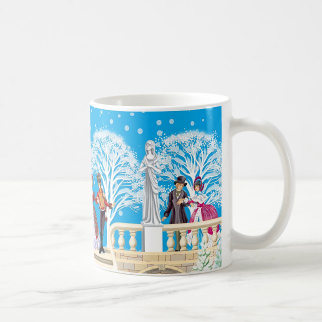 Caneca De Café Passo de inverno (Direita)