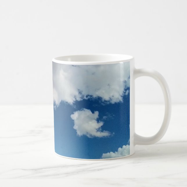 Caneca De Café Passos nas nuvens (Direita)