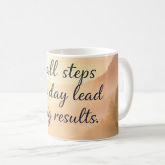 Caneca De Café Passos para o Sucesso