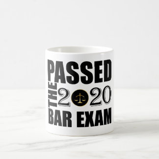 Caneca De Café Passou no exame de Bar 2020